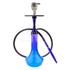 Кальян Alpha Hookah - X DARK BLUE 55см (Полный комплект)