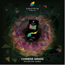 Табак Spectrum Hard Line 40г - Chinese Grass (Китайские травы)