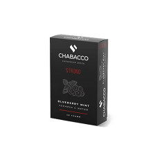 Смесь Chabacco STRONG 50г - Blueberry Mint (Черника с мятой)