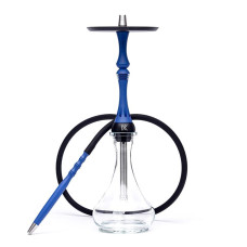 КупитьКальян Alpha Hookah - Kappa Blue Matte 65см (Без колбы)