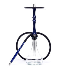 Кальян Alpha Hookah - Kappa Dark Blue 65см (Без колбы)