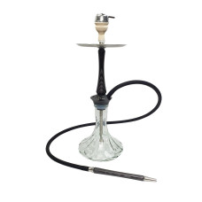 Кальян Union Hookah - Sleek Black Silver 48см (Полный комплект)