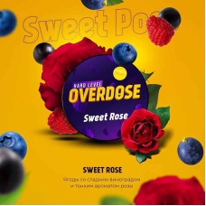 Табак Overdose 25г - Sweet Rose (Ягоды Виноград Роза)