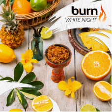 Табак Burn 200г - White Night (Апельсин Ананас Ваниль)