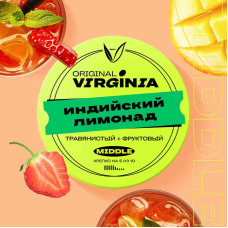 Табак Original Virginia Middle 25г - Индийский лимонад (Пряности, Манго, Клубника, Базилик)