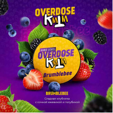 Табак Overdose 25г - Brumblebee (Клубника ежевика голубика)