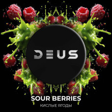 Табак Deus 100г - Sour Berries (Кислая малина клубника черешня)