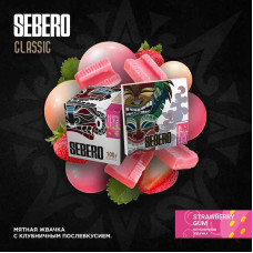 Табак Sebero 25г - Strawberry gum (Жвачка Клубника Мята)