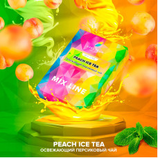 Табак Spectrum Mix Line 40г - Peach Ice Tea (Персик Мята)