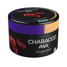 КупитьСмесь Chabacco MEDIUM 50г - Grenadine Drops (Гренадин Ментоловые леденцы)