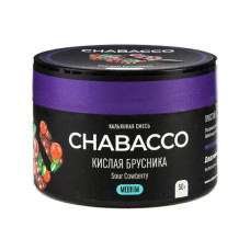 Смесь Chabacco MEDIUM 50г - Sour Cowberry (Кислая брусника)