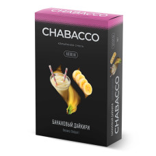 КупитьСмесь Chabacco MEDIUM 50г - Banana Daiquiri (Банановый дайкири)