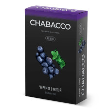 Смесь Chabacco MEDIUM 50г - Blueberry Mint (Черника с мятой)