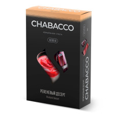 КупитьСмесь Chabacco MEDIUM 50г - Rhubarb Dessert (Ревеневый десерт)