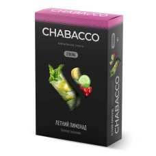 Смесь Chabacco STRONG 50г - Summer Lemonade (Кисло-сладкий лимонад с огурцом)