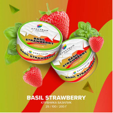 Табак Spectrum Classic line 25г - Basil Strawberry (Клубника Базилик)