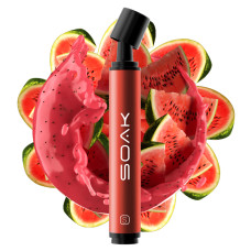 Электронная сигарета SOAK Pods S 3500T - Watermelon Smoothie (Арбузный смузи)