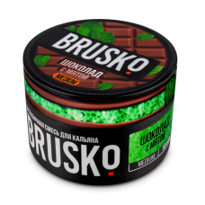 КупитьСмесь BRUSKO MEDIUM 50г - Шоколад с мятой