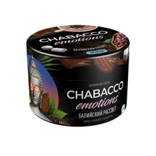 Смесь Chabacco Emotions Medium 50г - Балийский рассвет (Какао Молоко Пряности)