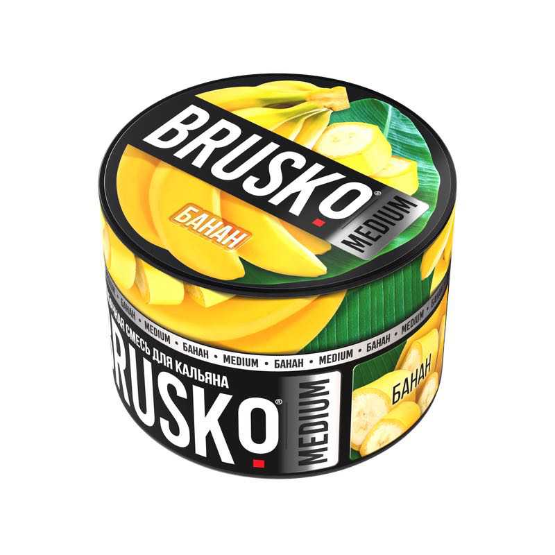 Смесь BRUSKO MEDIUM 50г - Банан