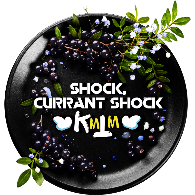 Табак Black Burn 25г - Shock, Currant Shock (Кислая черная смородина)