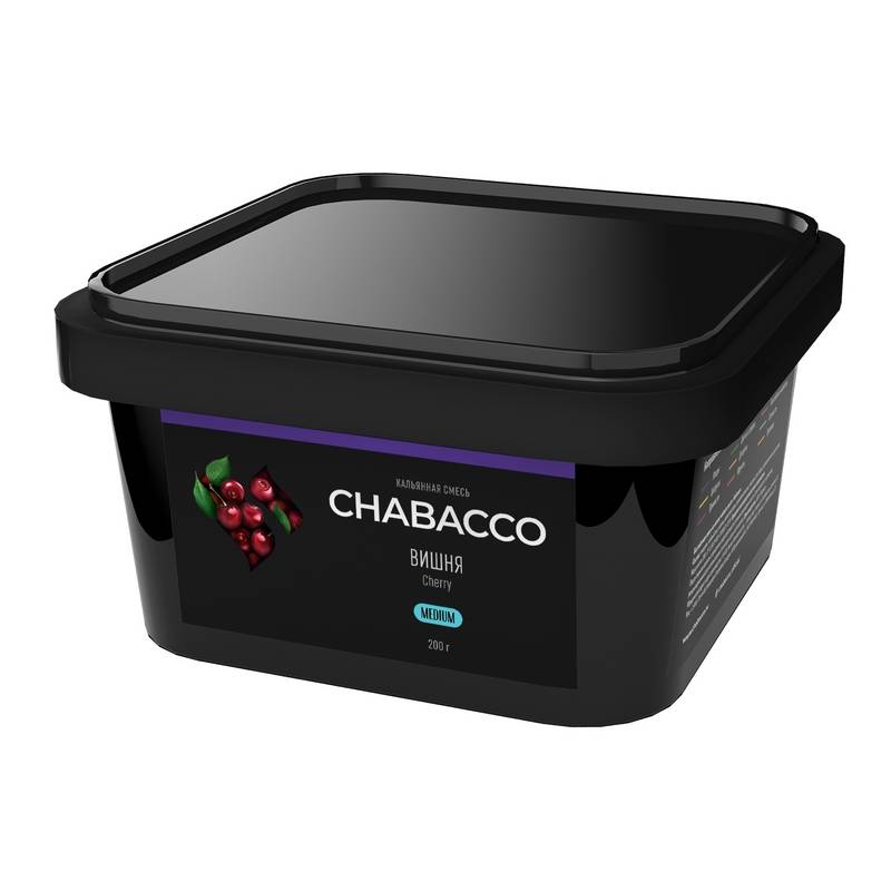 Смесь Chabacco MEDIUM 200г - Cherry (Вишня)